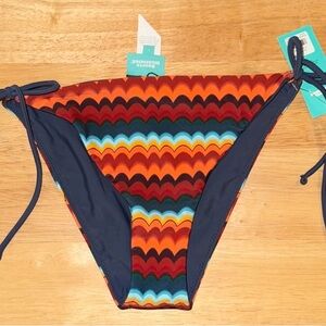 Sports Illustrated Swim Multicolor Bikini Bottom